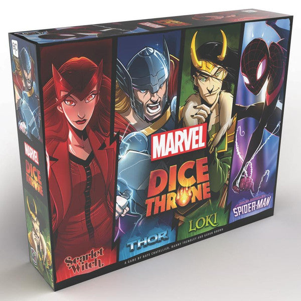 Marvel Dice Throne [Scarlet Witch, Thor, Loki, Miles Morales Spider-Man]