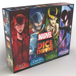 Marvel Dice Throne [Scarlet Witch, Thor, Loki, Miles Morales Spider-Man]