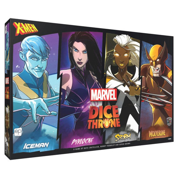 Marvel Dice Throne [Iceman, Psylocke, Storm, Wolverine]