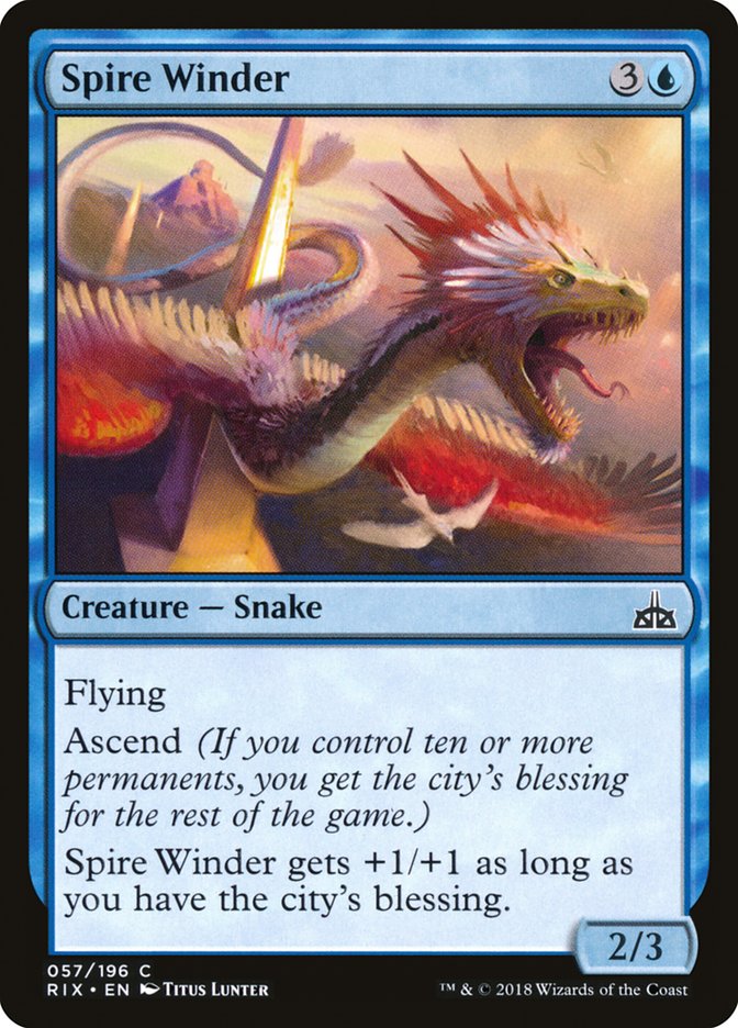 Spire Winder [Rivals of Ixalan]