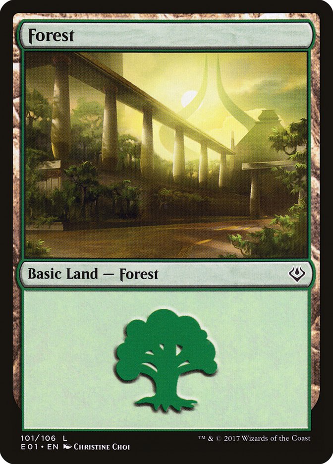 Forest (101) [Archenemy: Nicol Bolas]