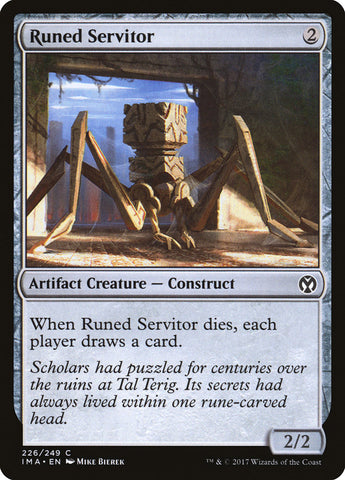 Runed Servitor [Iconic Masters]