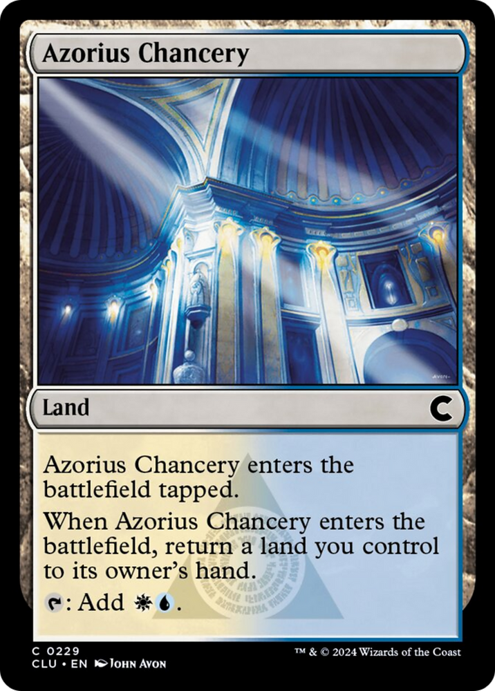 Azorius Chancery [Ravnica: Clue Edition]