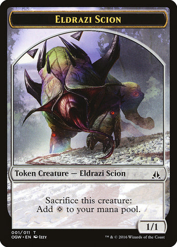 Eldrazi Scion Token (001/011) [Oath of the Gatewatch Tokens]