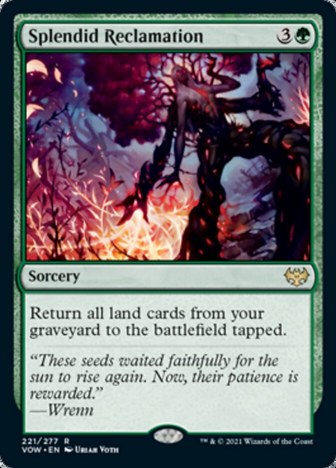 Splendid Reclamation [Innistrad: Crimson Vow]