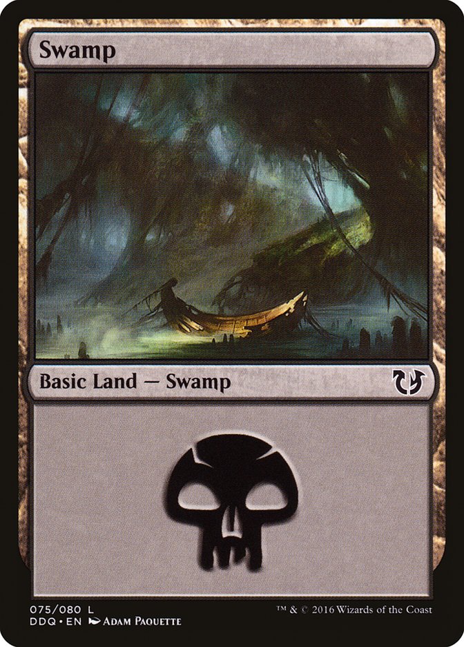 Swamp (75) [Duel Decks: Blessed vs. Cursed]