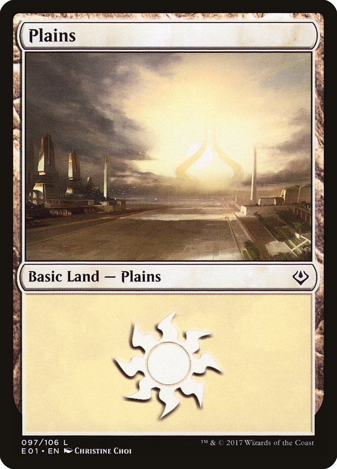 Plains (97) [Archenemy: Nicol Bolas]